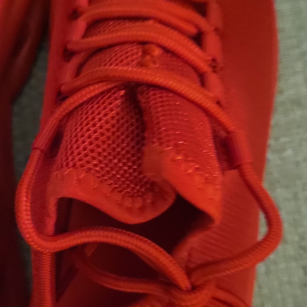 Men's Red Athletic Shoes